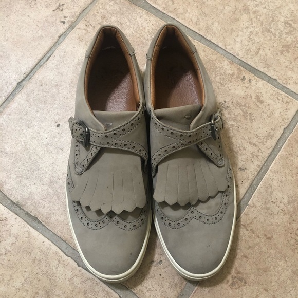 Frye Shoes - Frye Gemma Kiltie Fringe Slip On